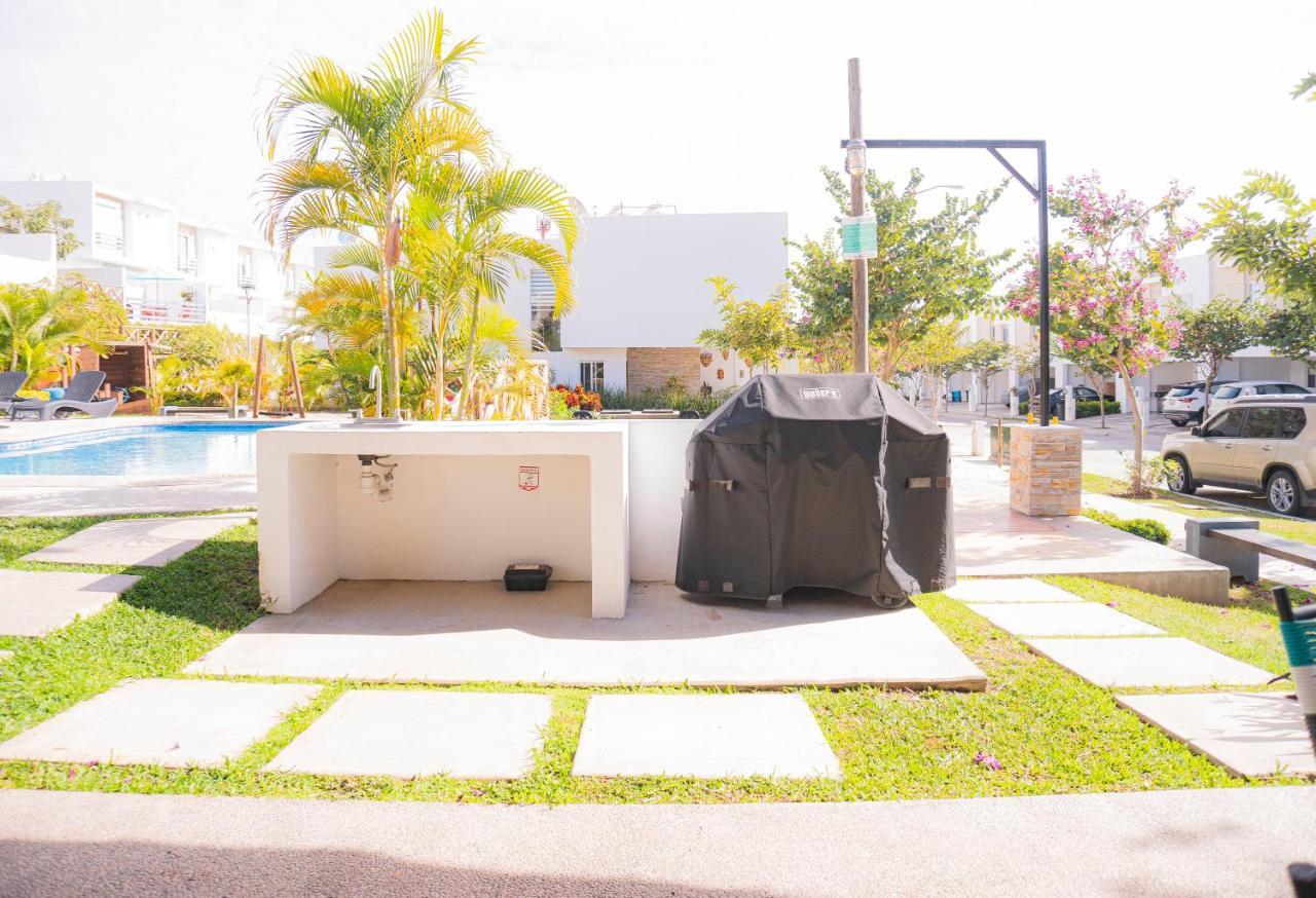 Вилла Casa En Privada Frente A La Playa Con Alberca! Масатлан Экстерьер фото