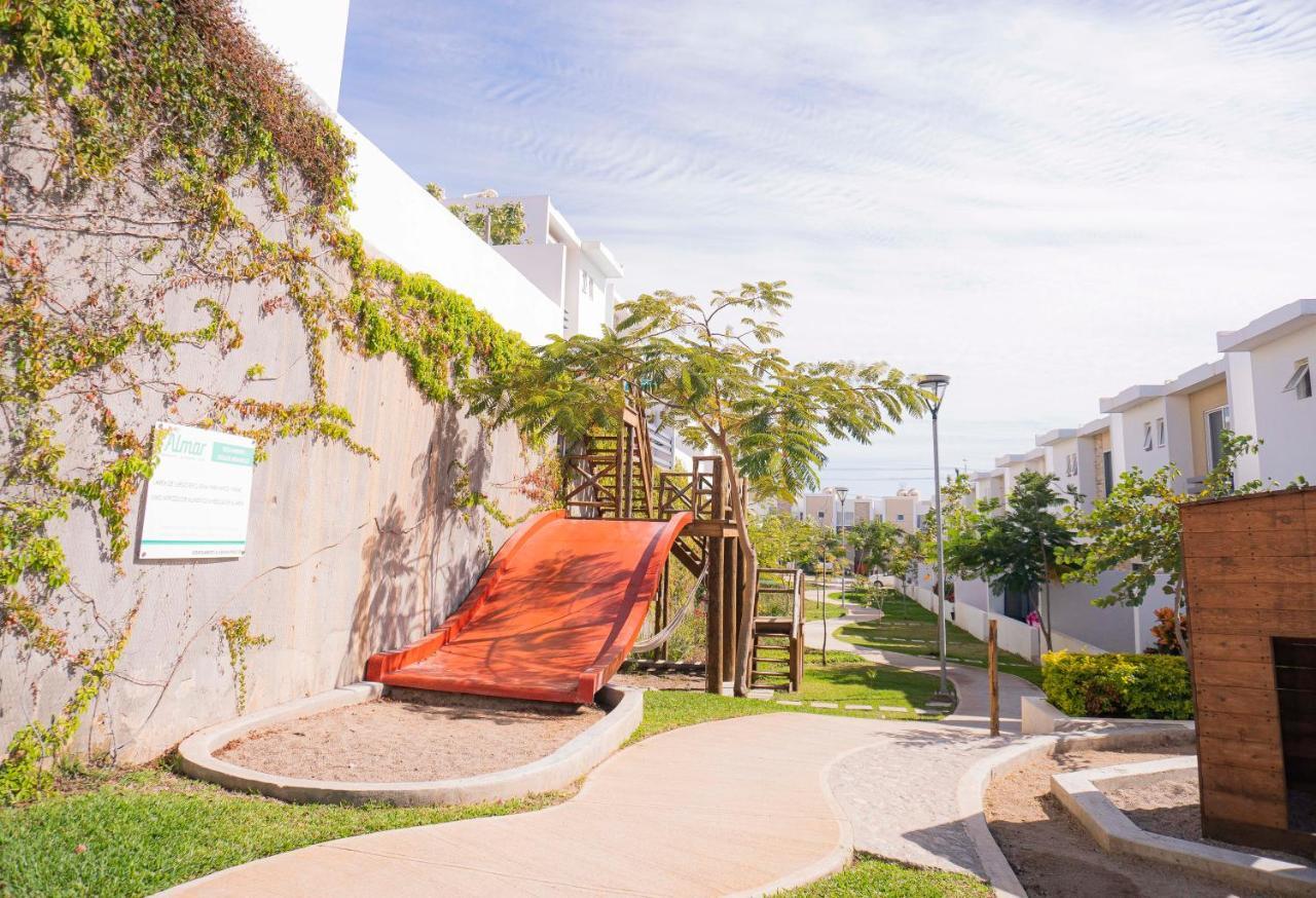 Вилла Casa En Privada Frente A La Playa Con Alberca! Масатлан Экстерьер фото