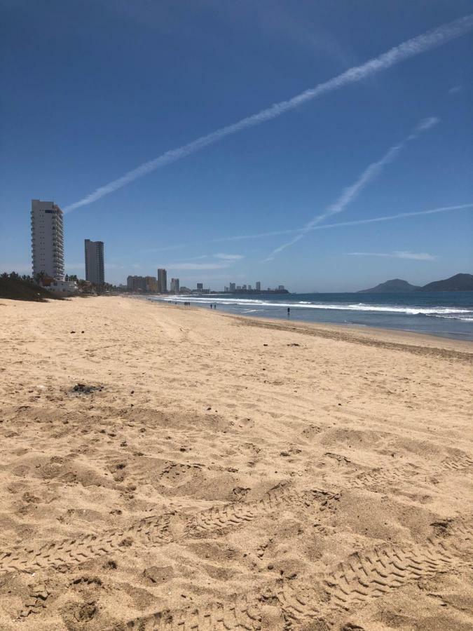 Вилла Casa En Privada Frente A La Playa Con Alberca! Масатлан Экстерьер фото